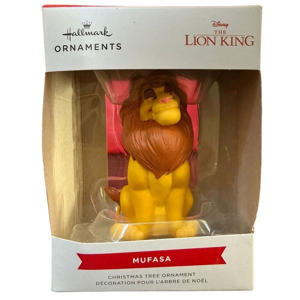 Hallmark The Lion King Mufasa Ornament Christmas New in Box